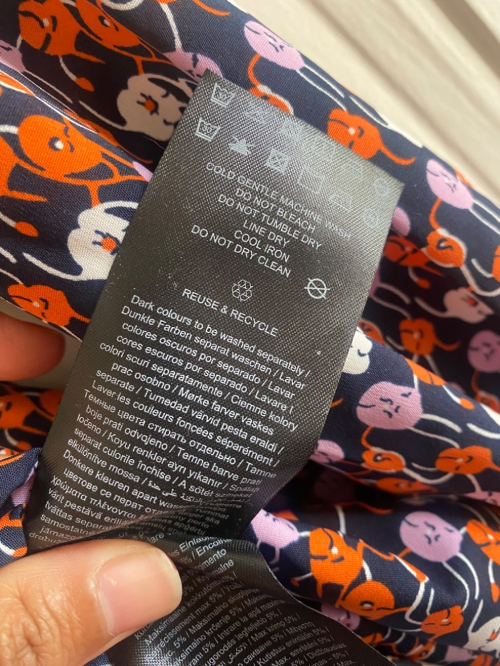 Y.A.S. Vella printed tiered maxi dress in multi - Picture 8 of 13